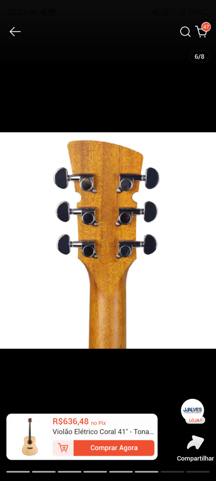 Violão Elétrico Tonante Coral 41" - #7