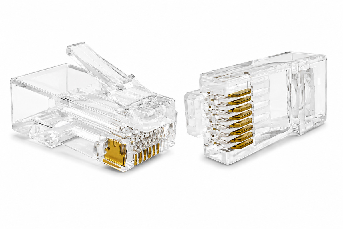 RJ45 CAT 6 Vazado