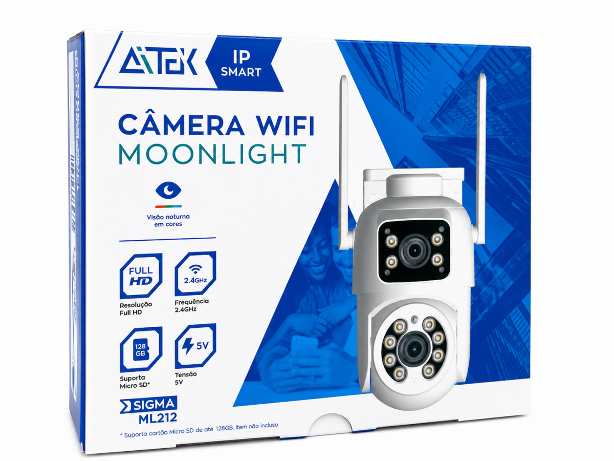 Speed Dome Dual Externa 2MP Night Color Onvif