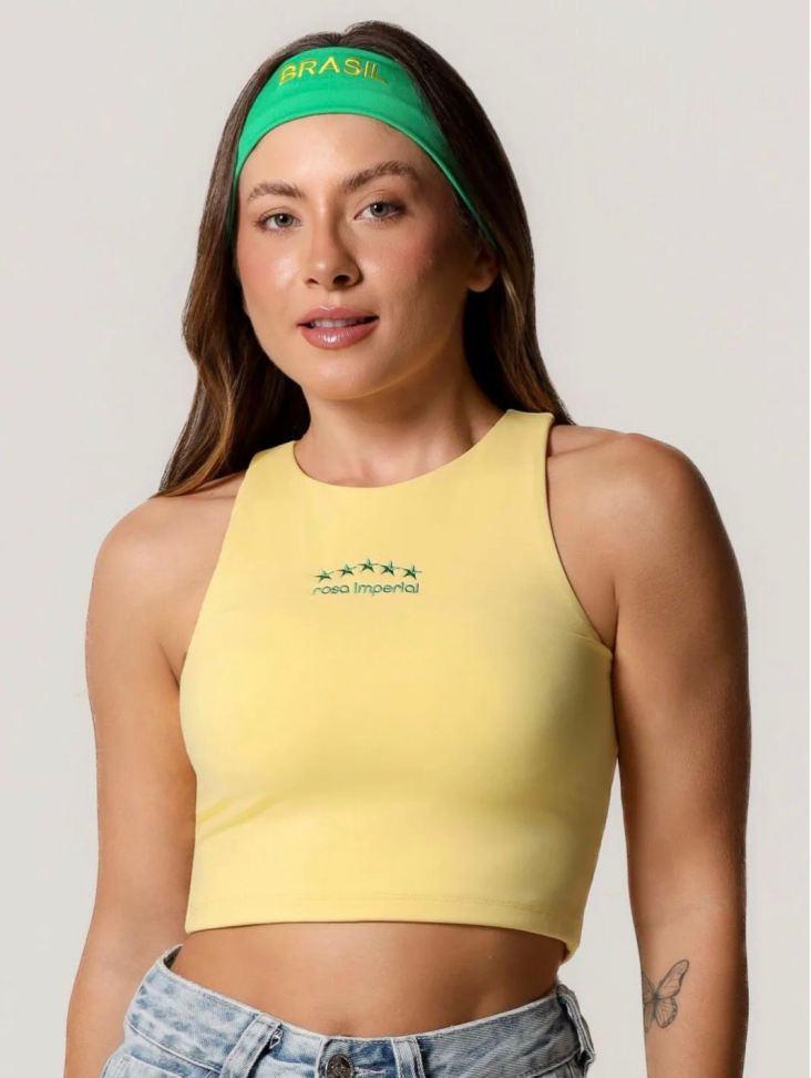 CROPPED AMARELO BUTTER