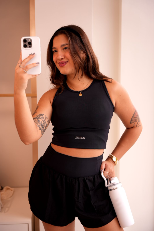 Short Let's Run Black