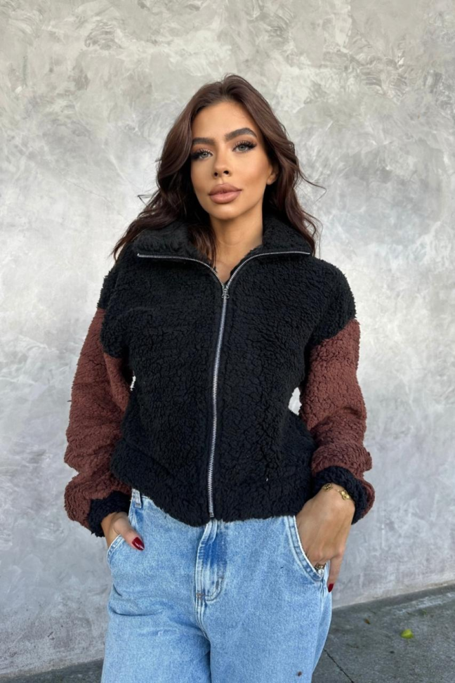 Jaqueta Bomber Teddy Sherpa
