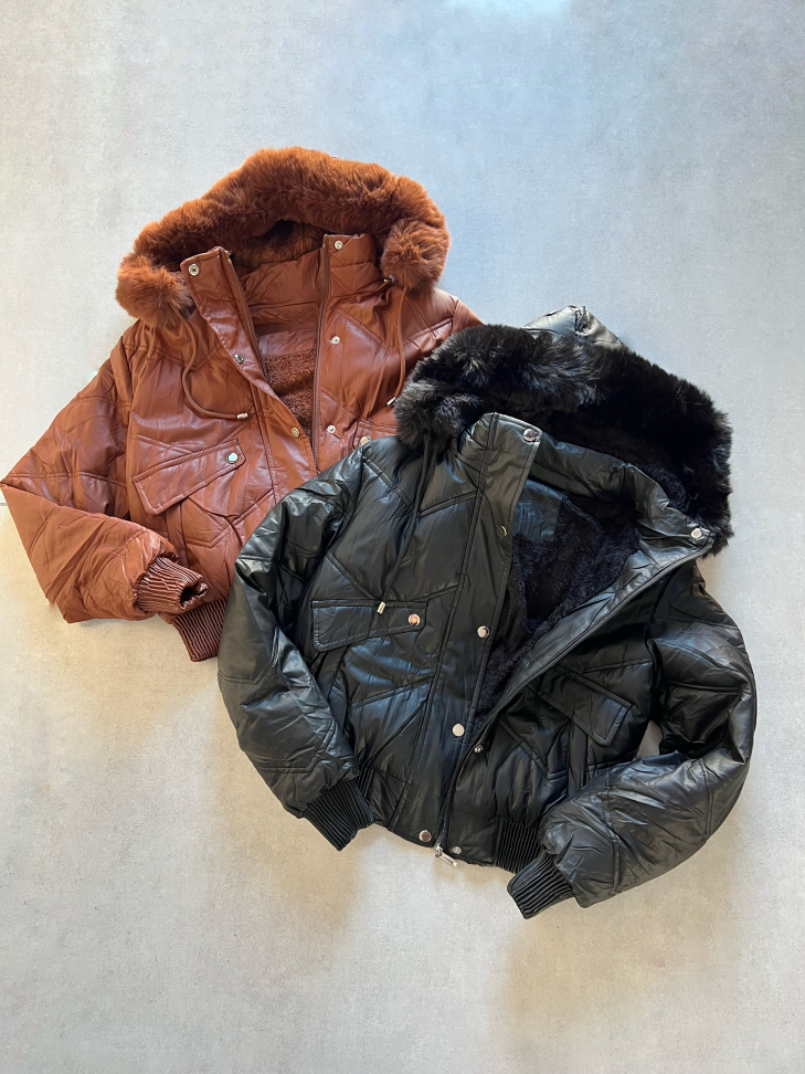 Jaqueta Puffer com Forro Apeluciado | Cores