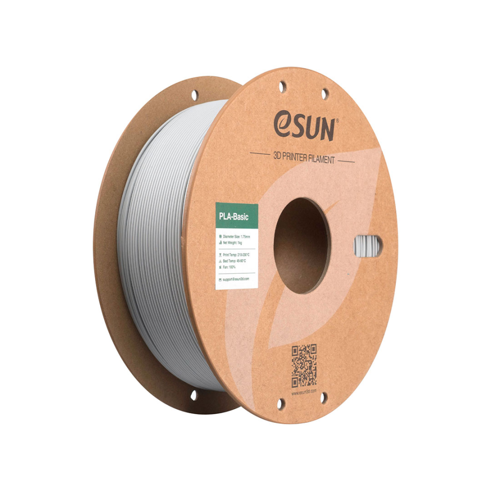 Esun PLA Basic Cinza Concreto 1.75mm 1kg