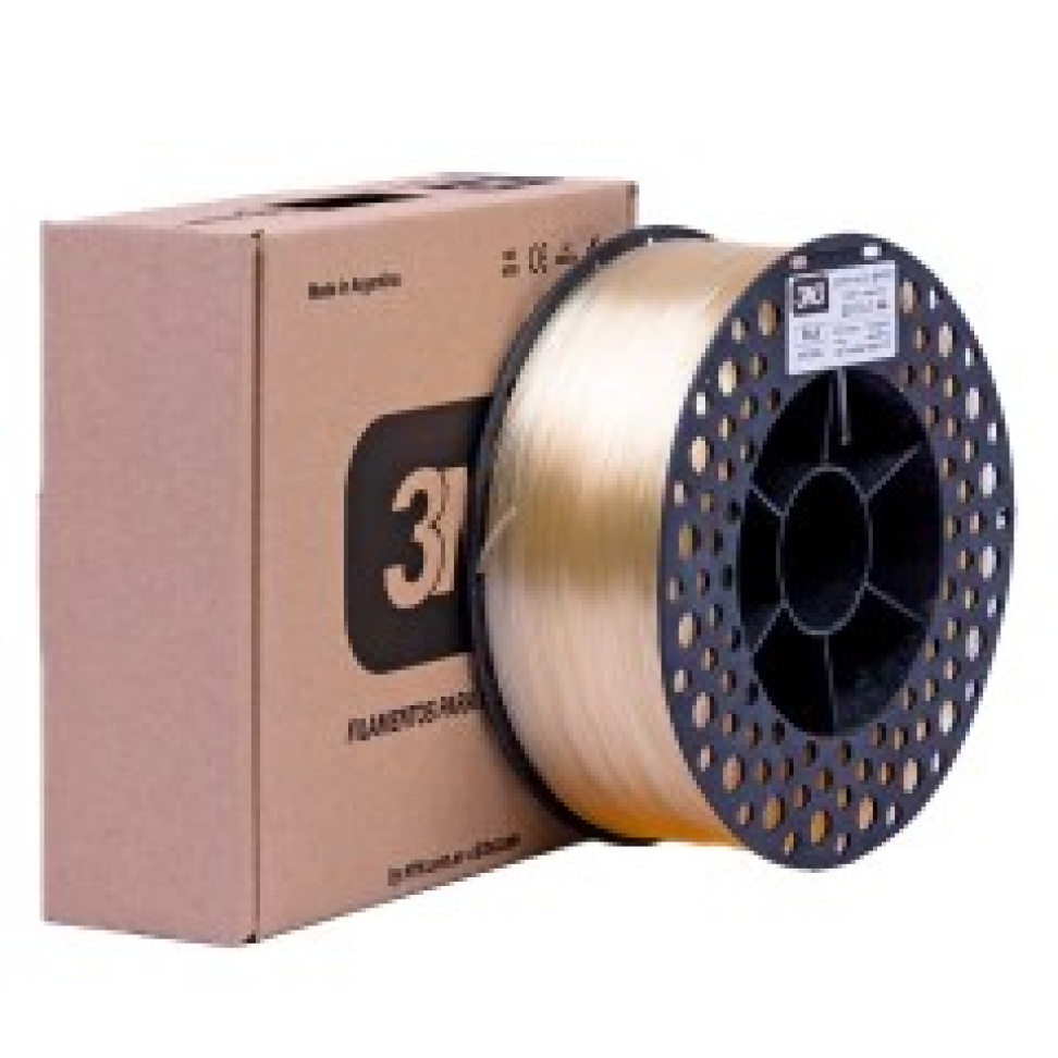 Filamento PLA 3N3 Natural 1.75mm 1KG