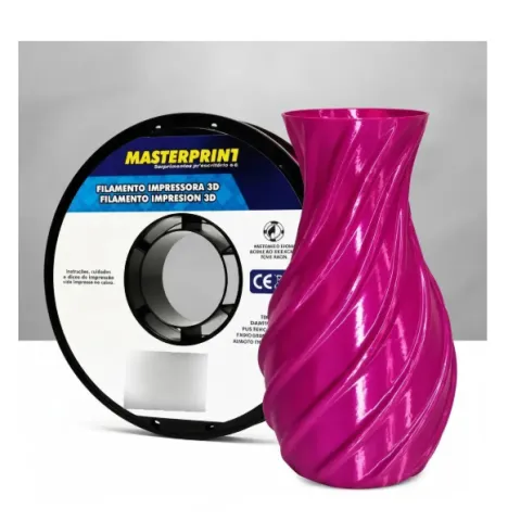 Filamento Pla Silk Fucsia da Masterprint