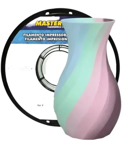 Filamento Pla Fosco Rainbow En da Masterprint