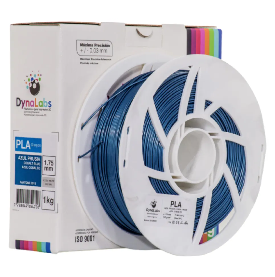 Filamento PLA Azul Cobalto da Dynalabs