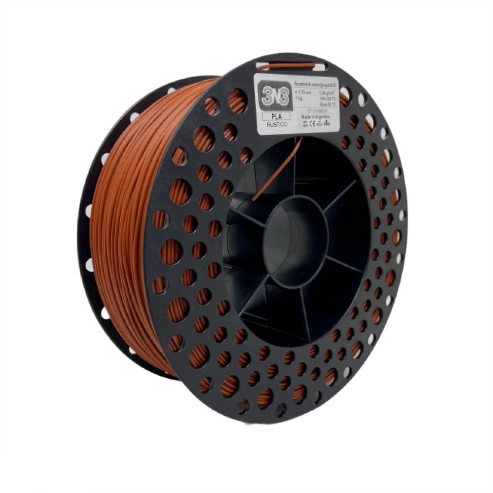 Filamento PLA 3N3 Rustico 1.75mm 1KG