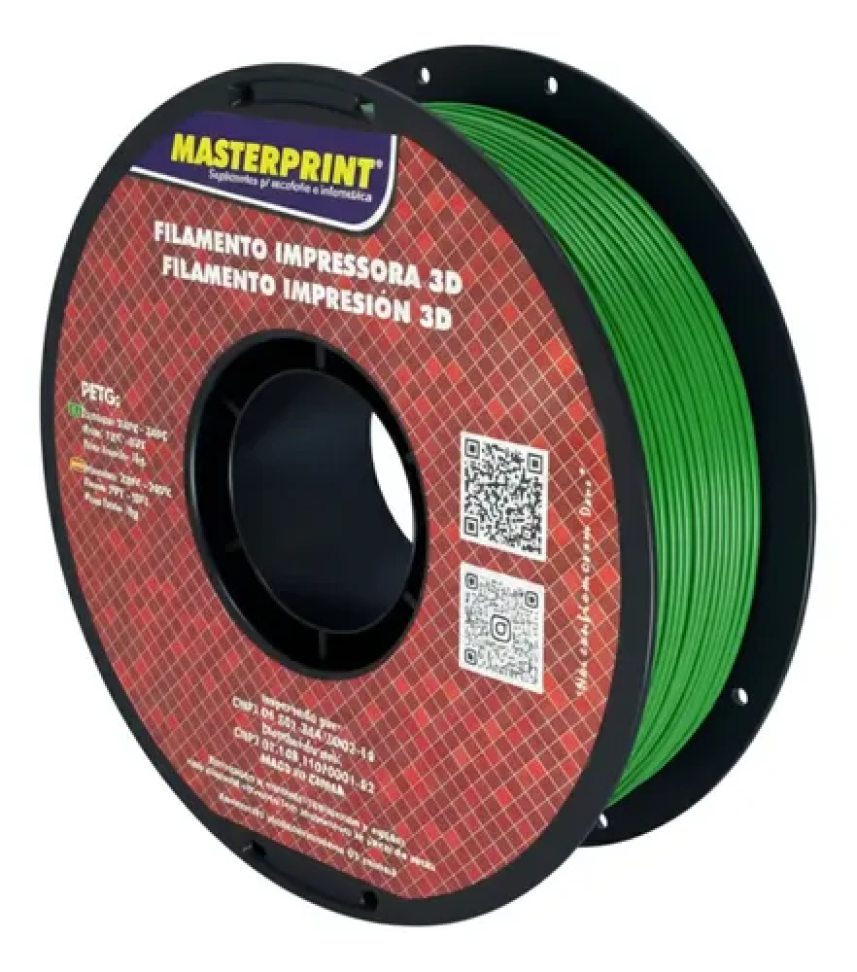 Filamento PLA Verde Bambu da Masterprint