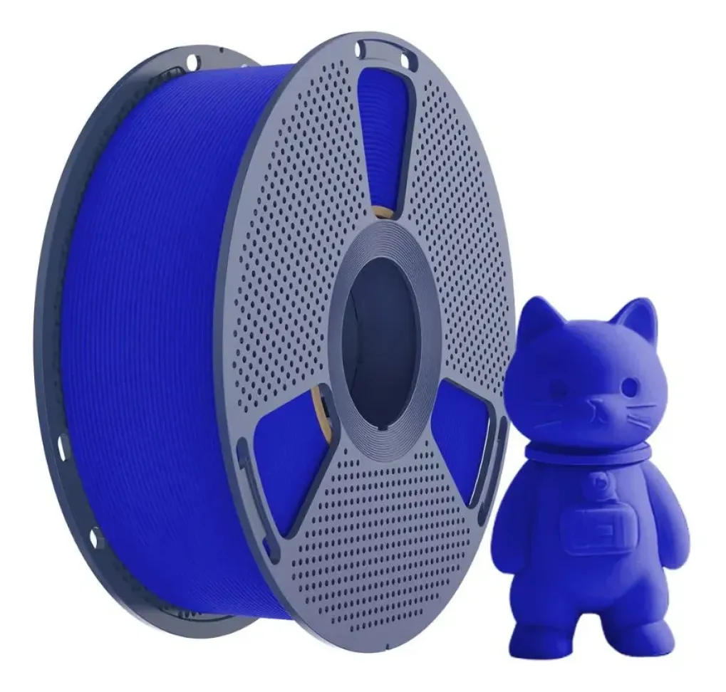 Filamento PLA Matte Azul Vibrante da Sunlu