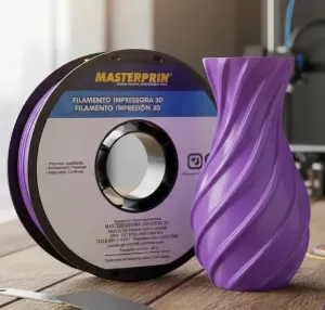 Filamento Pla Silk Lavanda da Masterprint