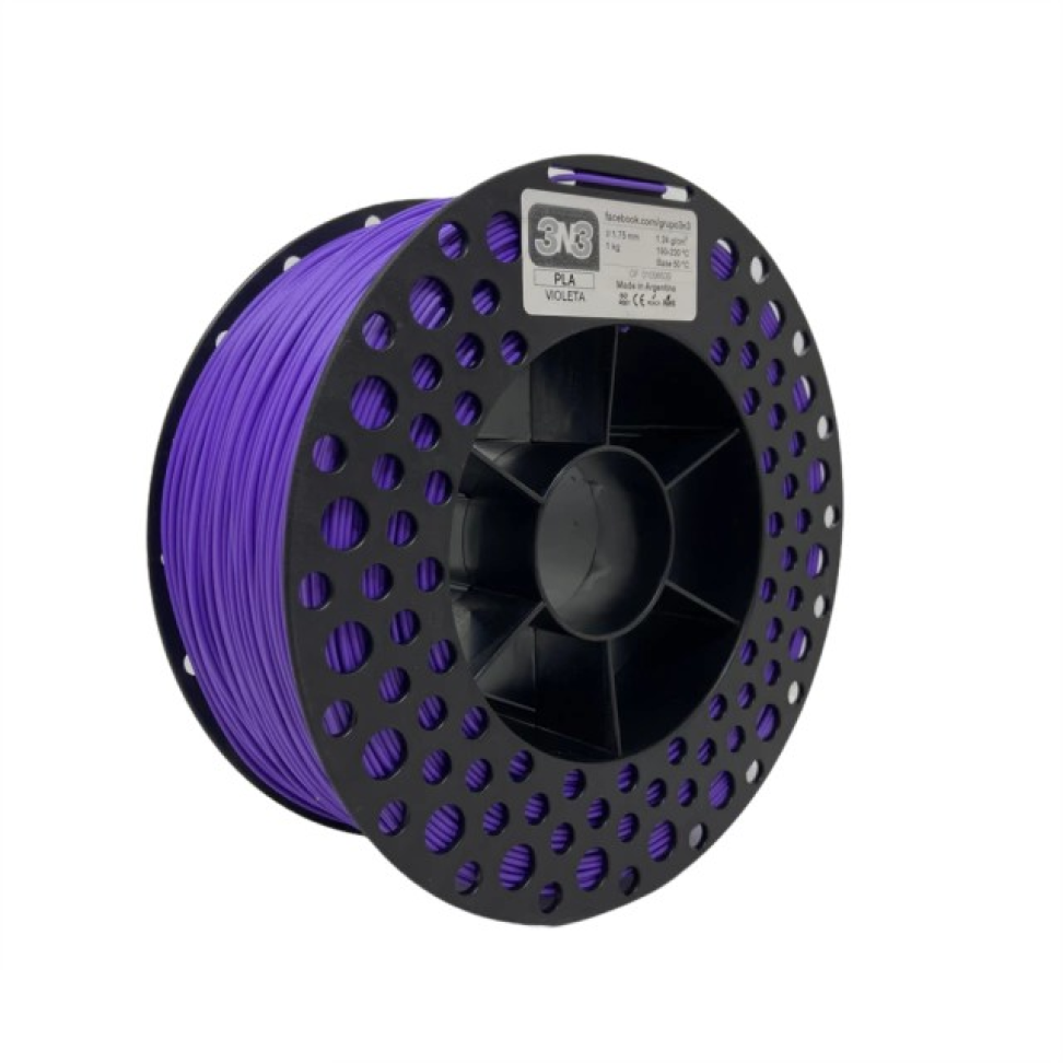 Filamento PLA 3N3 Roxo 1.75mm 1KG