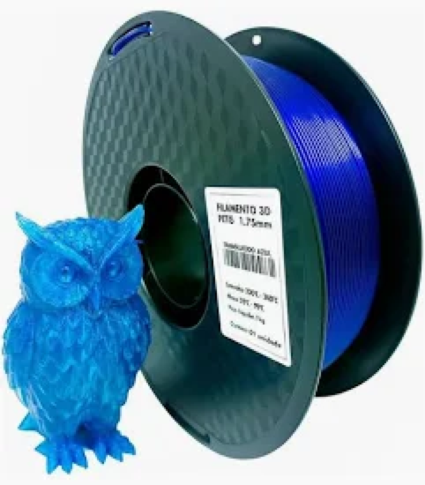 Filamento PETG Translucido Azul da Masterprint