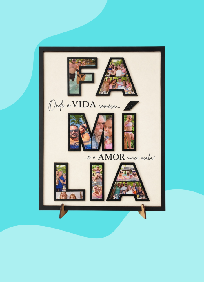 Quadro 3D - MDF - Personalizado (Temas) - #3
