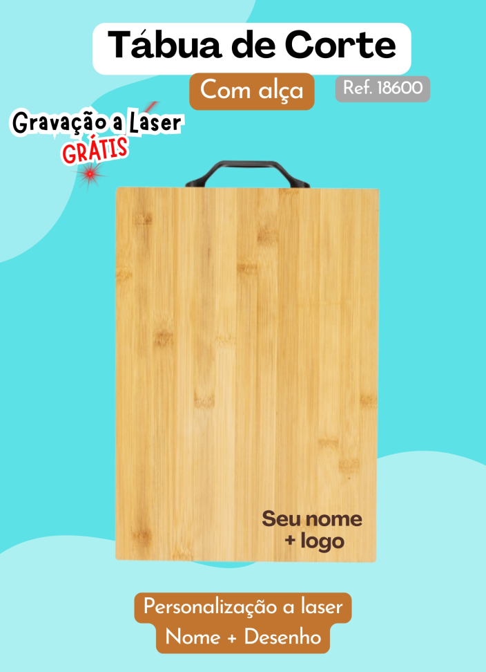 Tábua de Corte com Alça