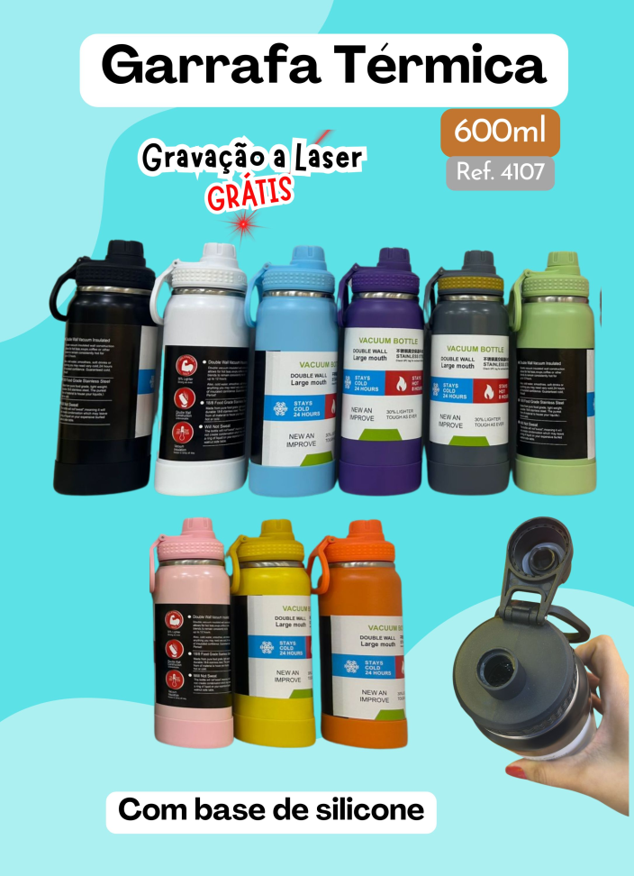 Garrafa Térmica 600ml