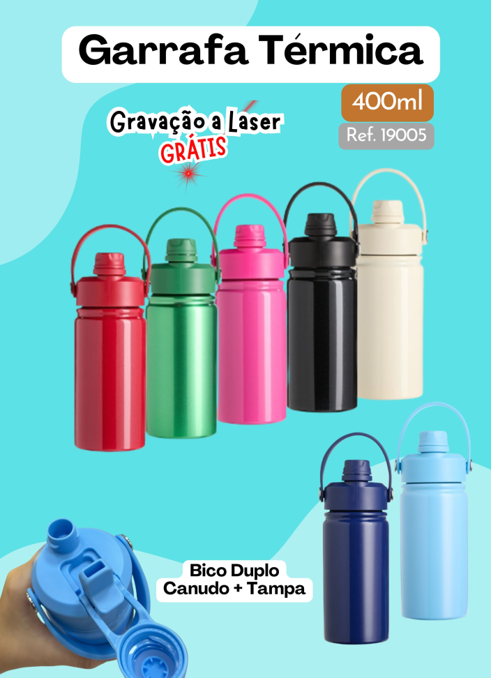 Garrafa Térmica 400ml