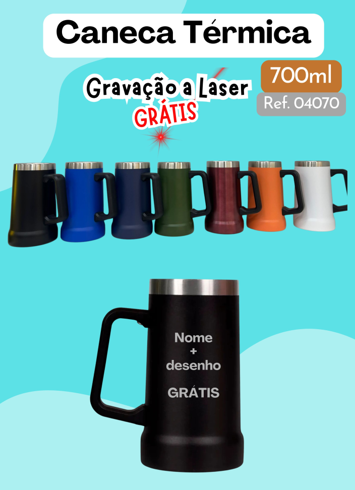 Caneca (Canecão) Térmica 700ml