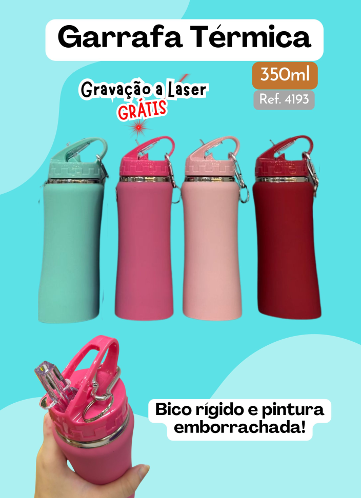 Garrafa Térmica Inox 350ml