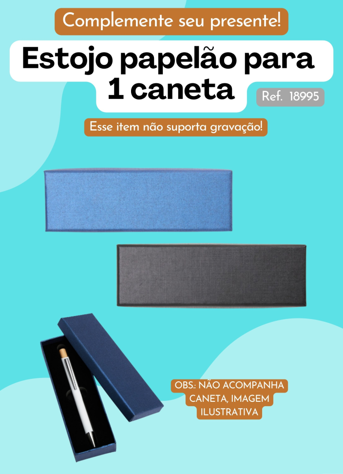 Estojo de Papelão para Caneta