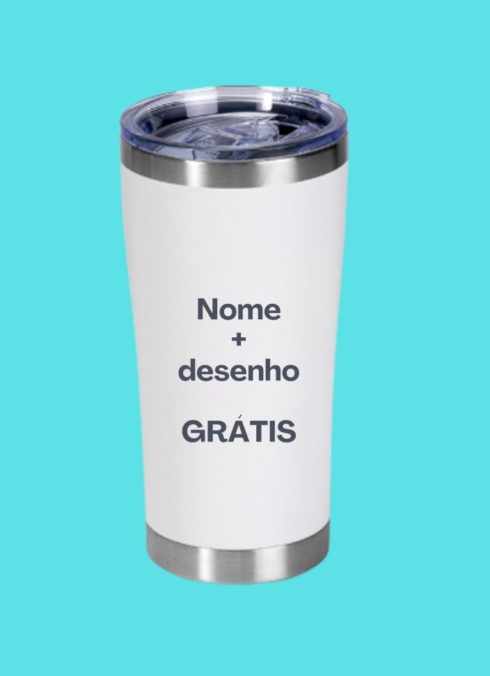 Copo Térmico 550ml com Tampa - #3