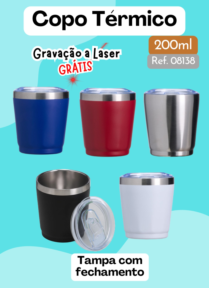 Copo Térmico 200ml