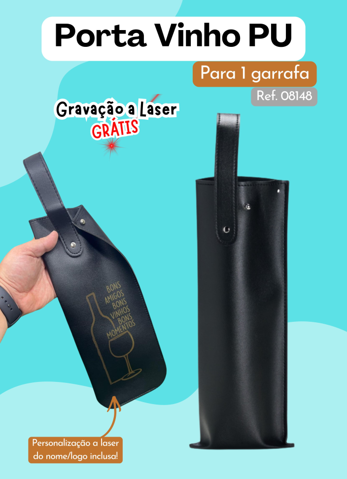 Porta Vinho PU