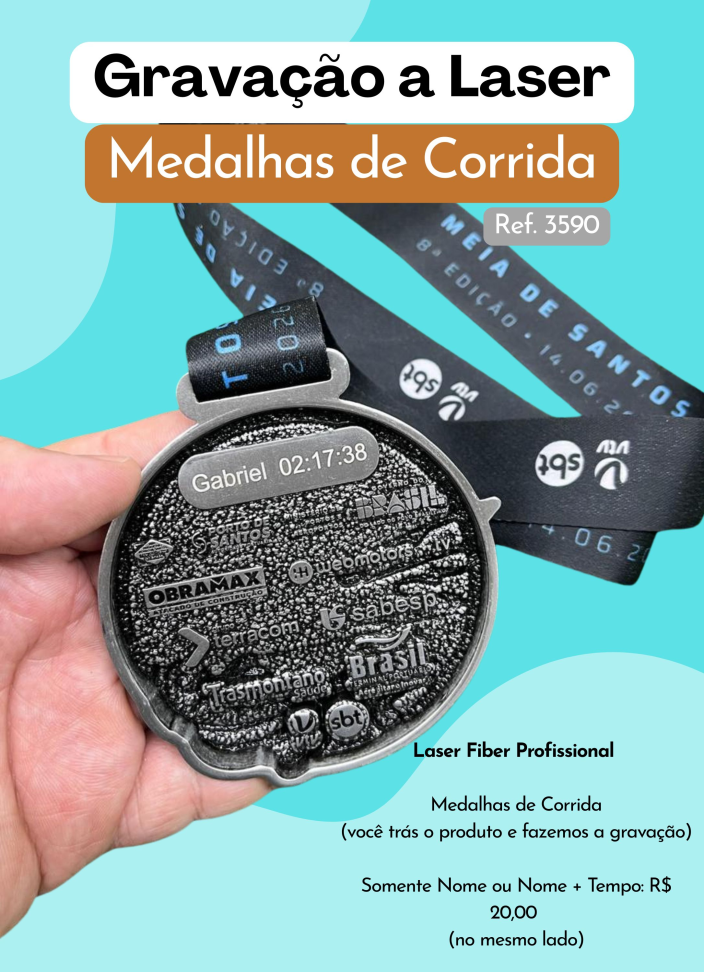 Gravação Externa - Medalhas de Corrida