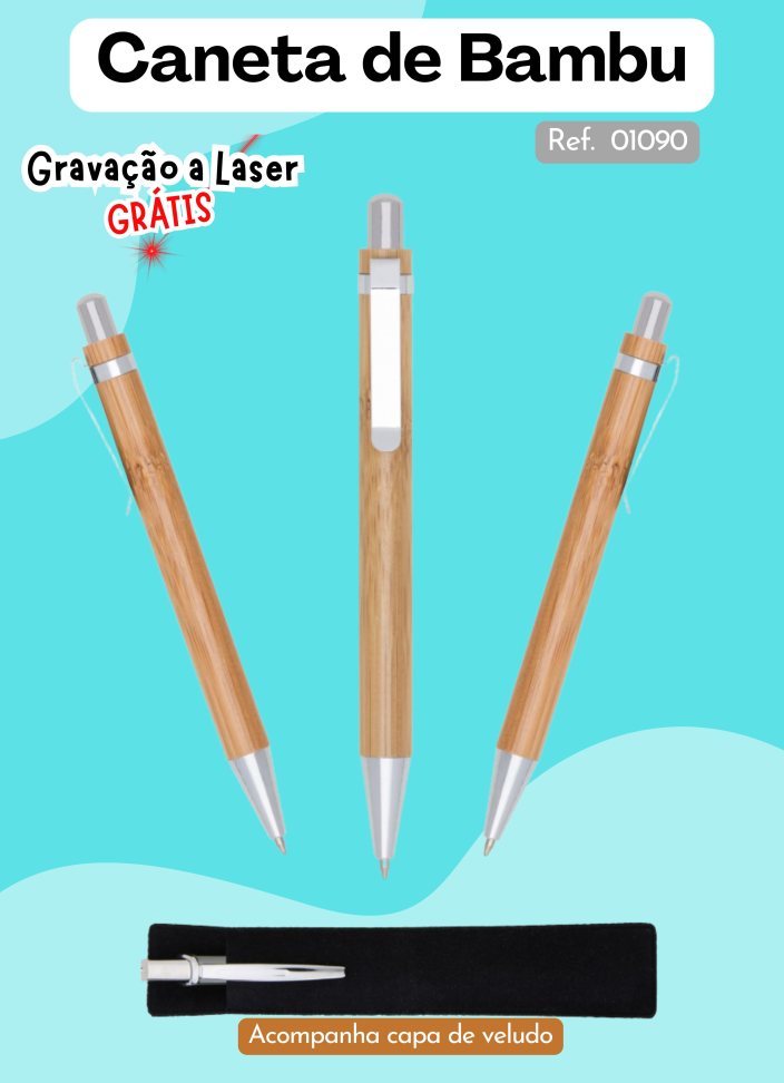 Caneta de Bambu