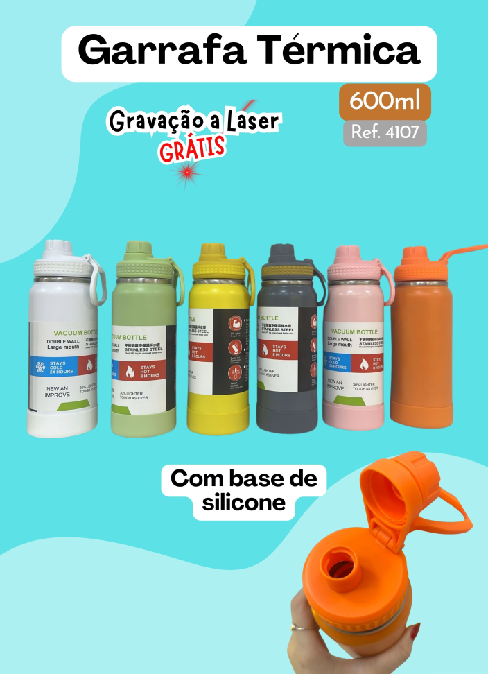 Garrafa Térmica 600ml