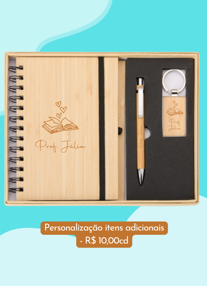 Kit Executivo Ecológico 3 Peças