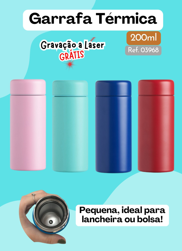 Garrafa Térmica 200ml