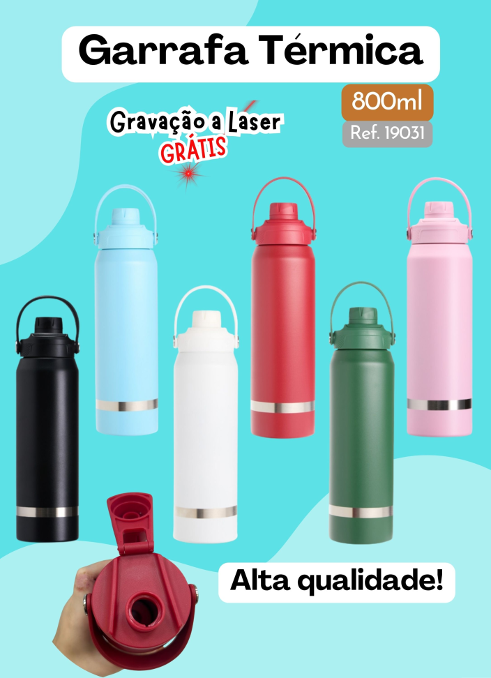 Garrafa Térmica 800ml