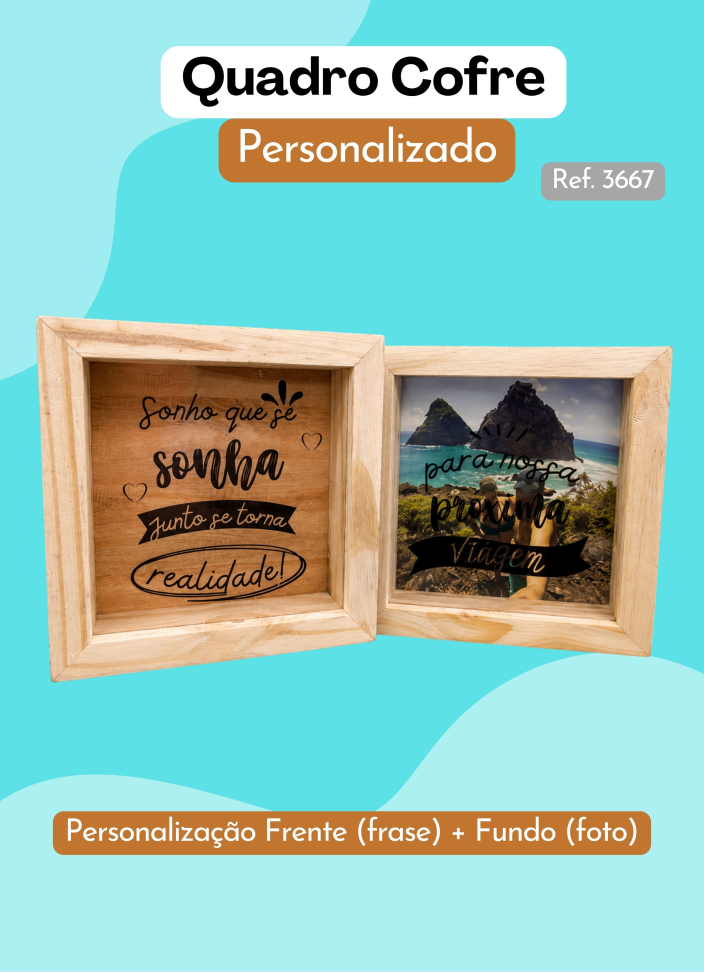 Quadro Cofre Personalizado