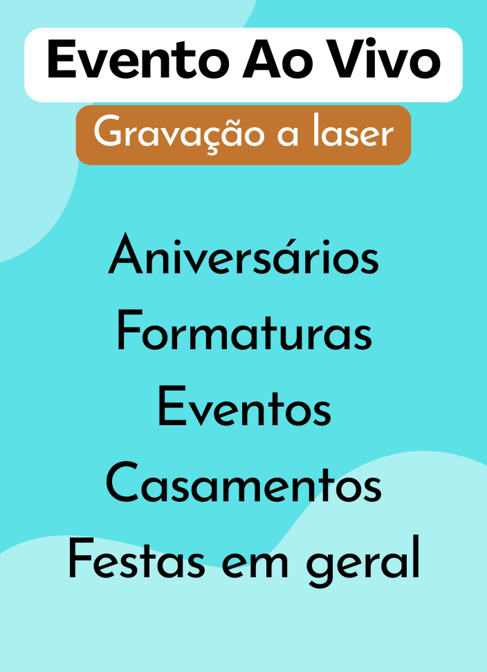Gravação ao vivo em Eventos / Festas / Casamentos / Formaturas / Aniversários