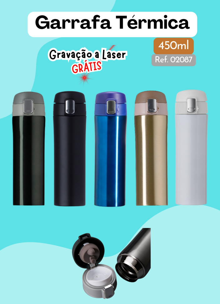 Garrafa Térmica 450ml