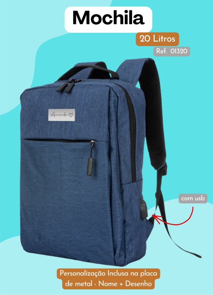 Mochila de Nylon - 20 Litros
