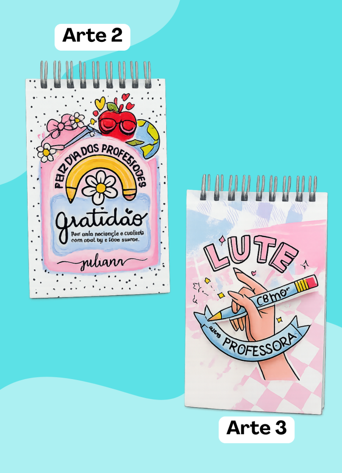 Bloco de Anotações 9x14cm - #3