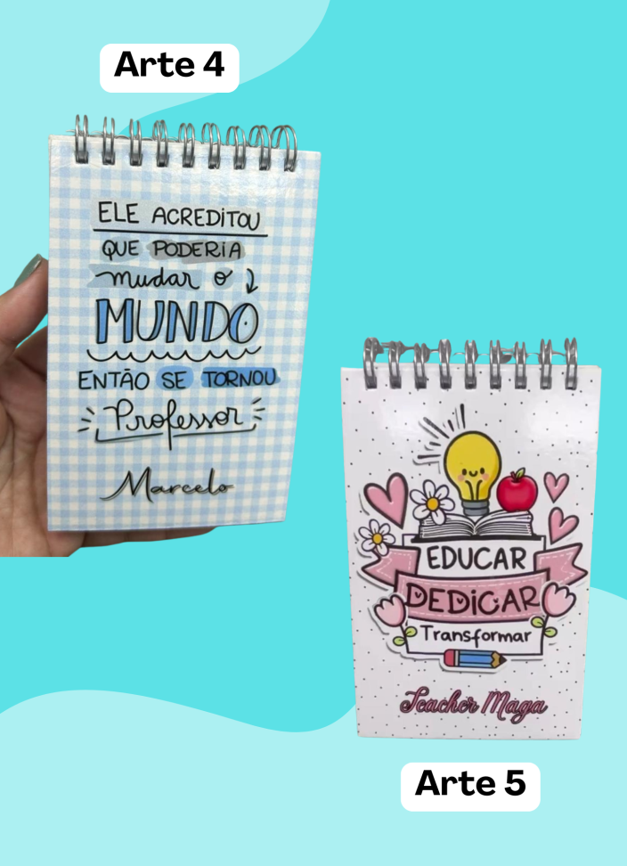 Bloco de Anotações 9x14cm - #4