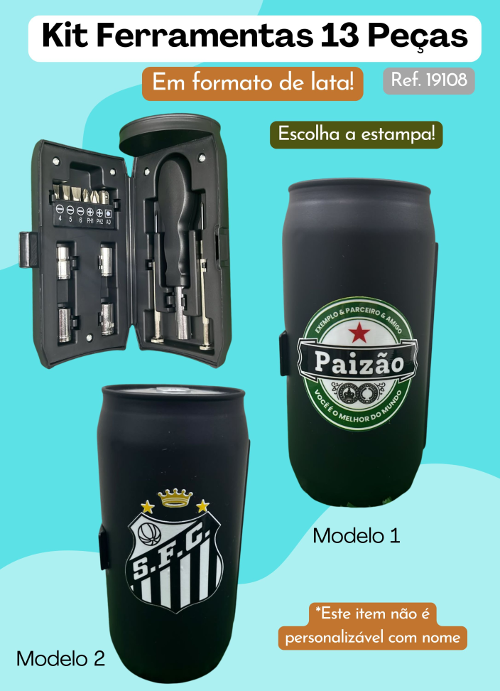Kit Ferramentas 13 Peças