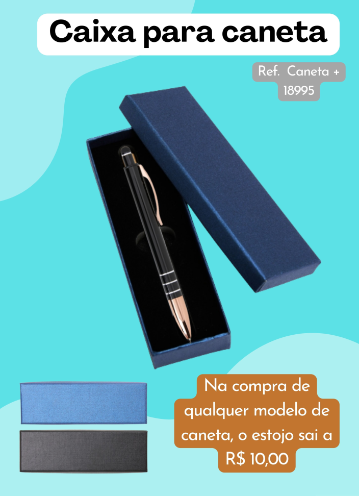 Caneta de metal Personalizada com caixa - #3
