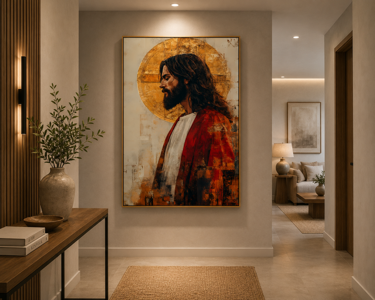 Quadro Cristo Perfil
