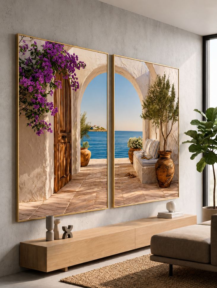 Quadro Santorine