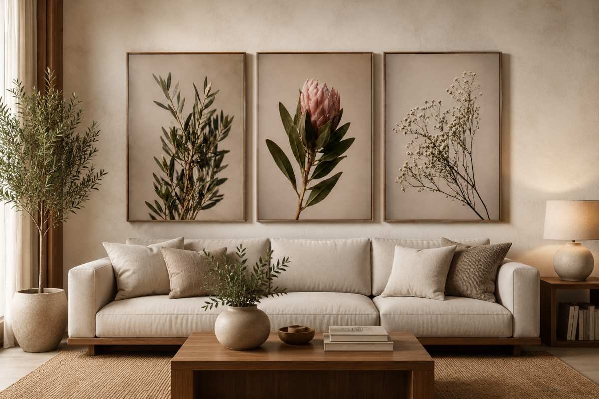 TRIO FLORAL OLIVEIRA