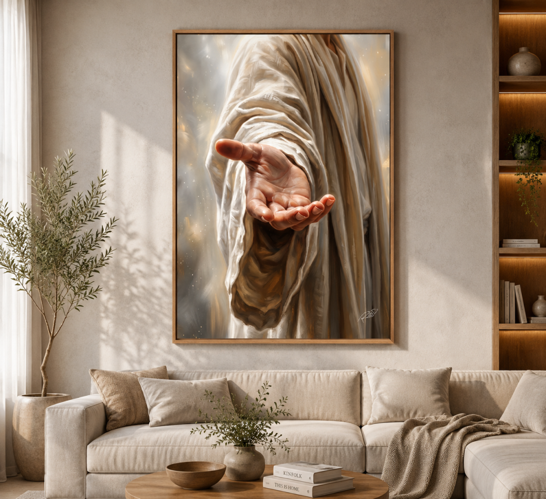 Quadro Jesus Hand