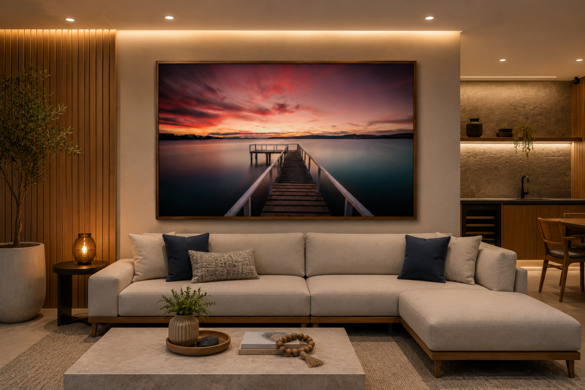 Quadro Entardecer