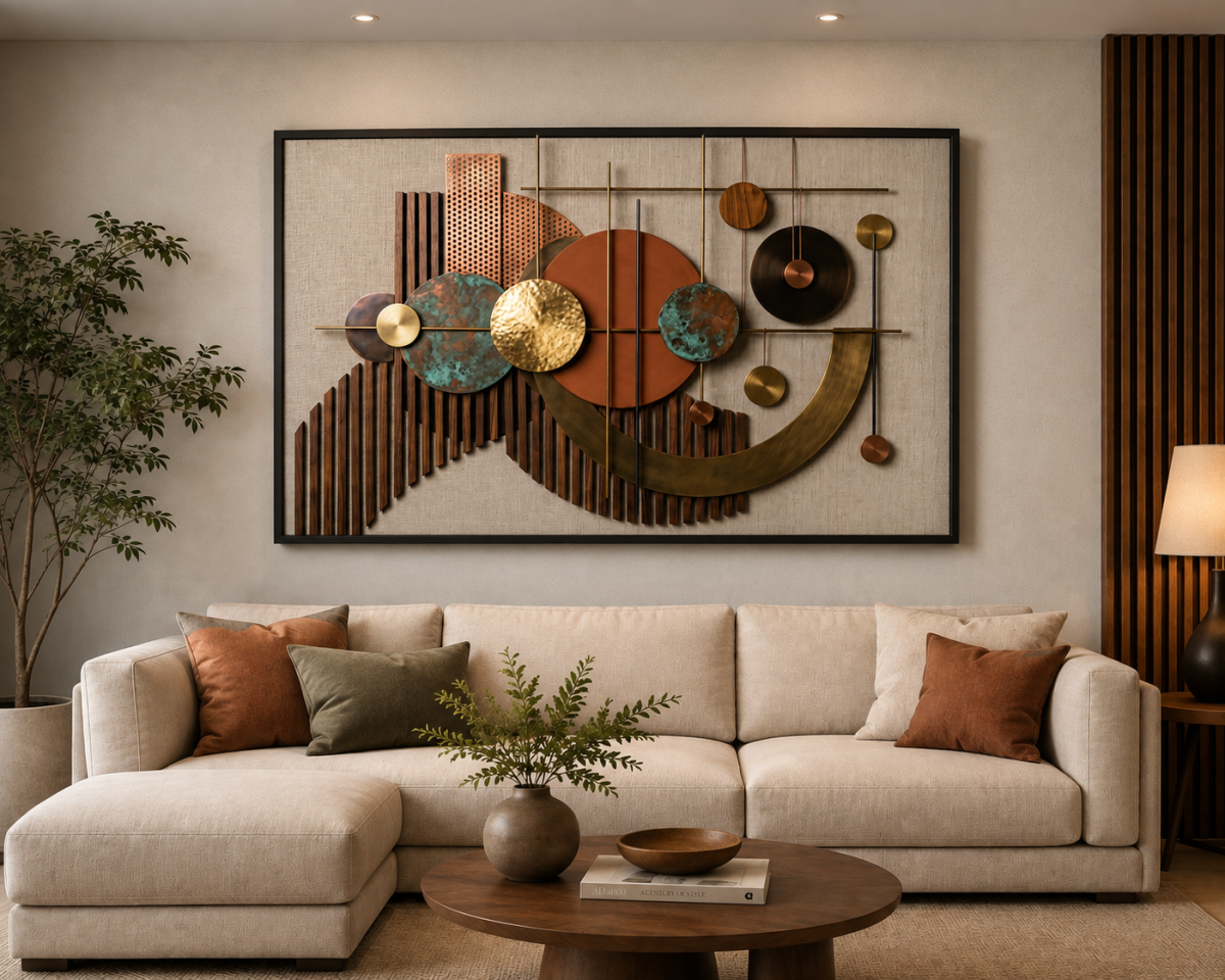 Quadro Geométric 3D