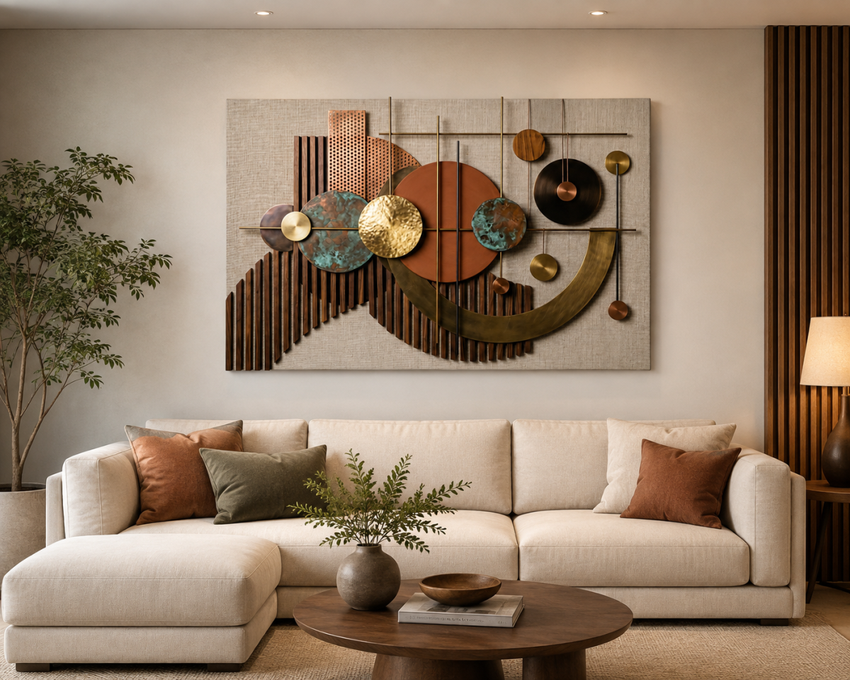 Quadro Geométric 3D