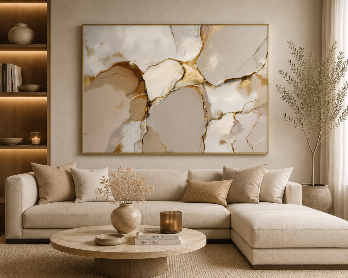 Quadro Abstrato Luxury